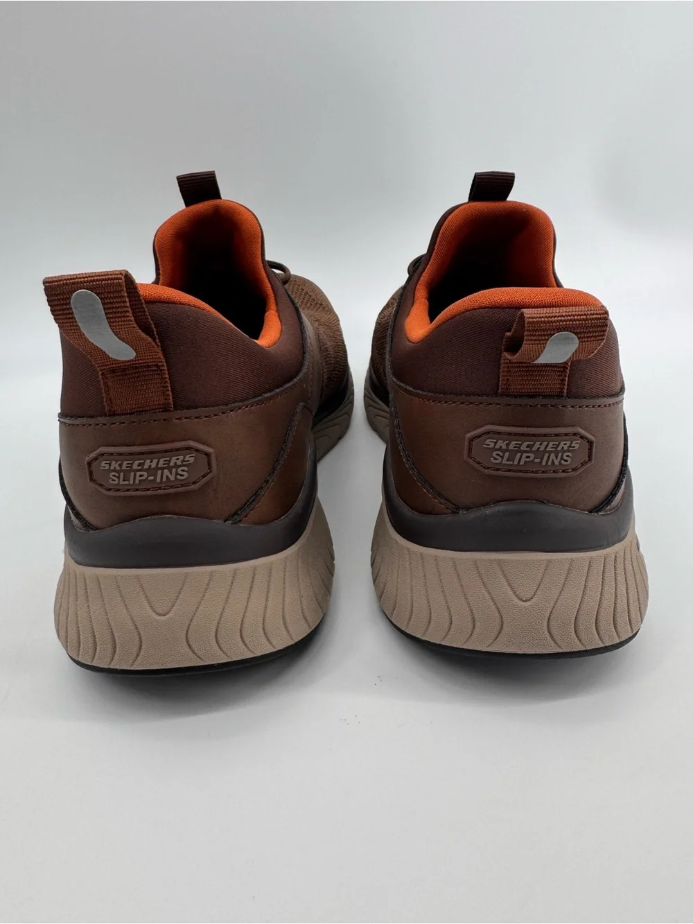 Skechers Hands Free Slip-Ins Arch Fit Crosser Emeric Mens 8.5 Extra Wide Brown